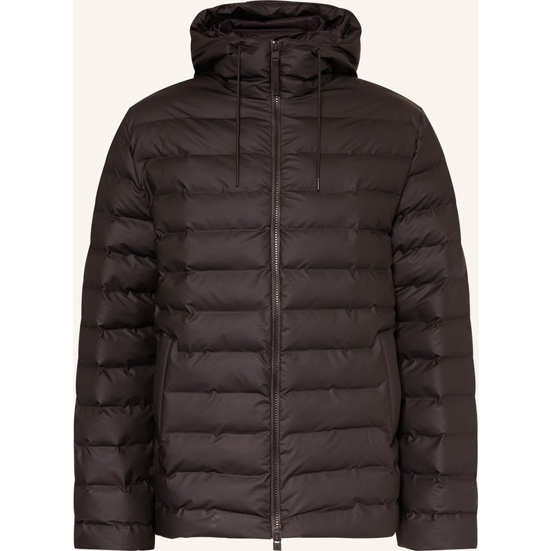 Rains Steppjacke Lohja schwarz