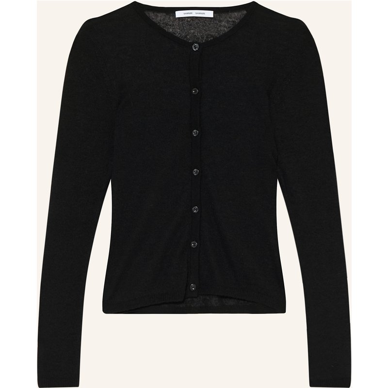 Samsøe Samsøe Strickjacke Sarose schwarz