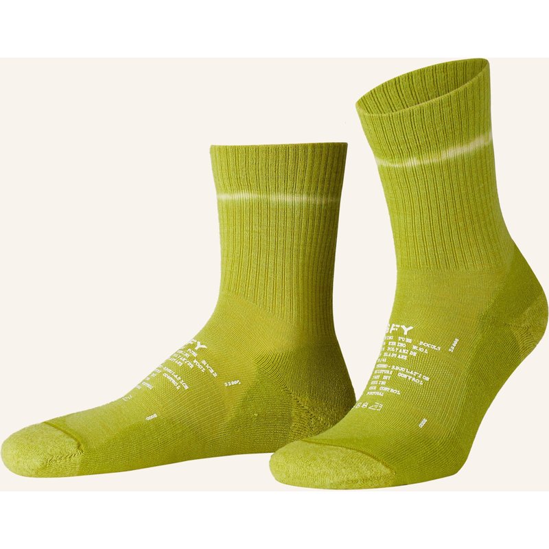 Satisfy Laufsocken gruen