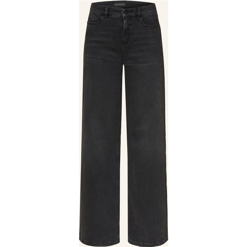 Opus Pants Wide Leg Jeans Melly Cool blau