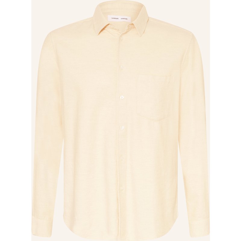 Samsøe Samsøe Hemd Saliam Regular Fit beige