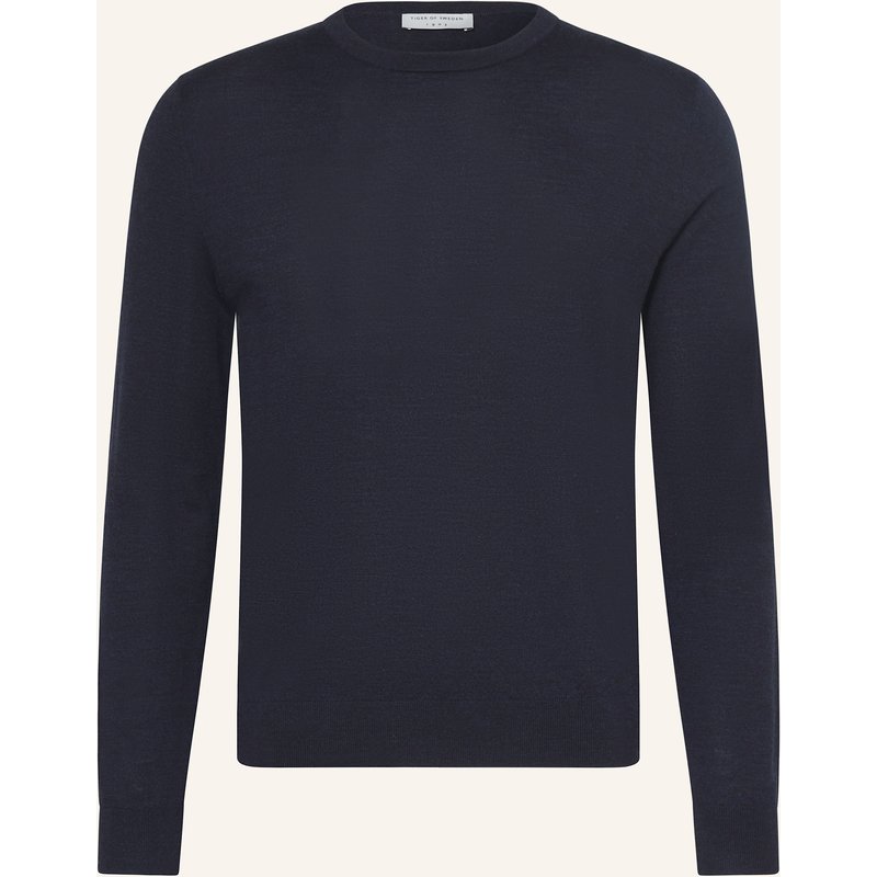 Tiger Of Sweden Pullover Connor Aus Merinowolle blau