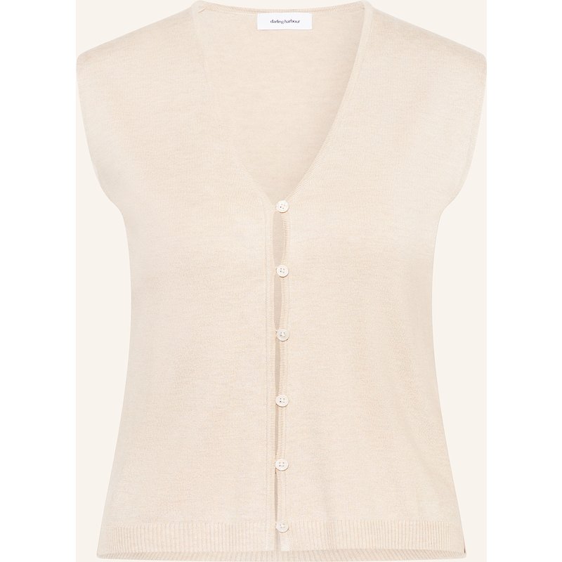 Darling Harbour Strickweste beige