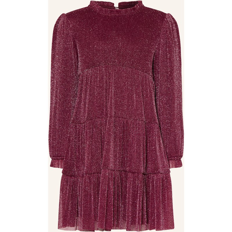 S.Oliver Red Kleid Mit Glitzergarn rot