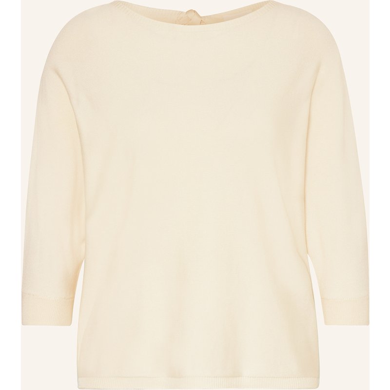 Comma Pullover Mit 3/4-Arm weiss