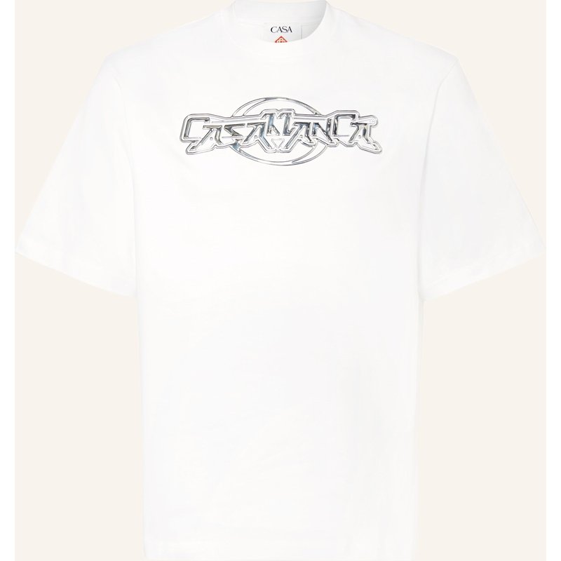 Casablanca Oversized-Shirt weiss