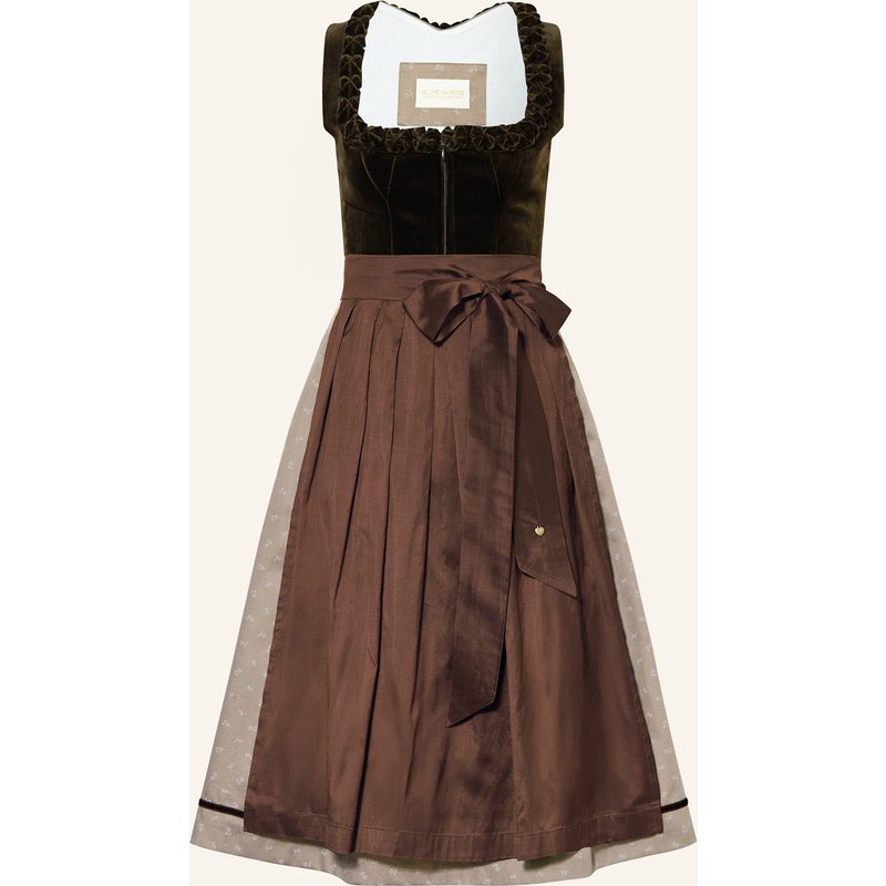 Alpenherz Dirndl Josephine braun
