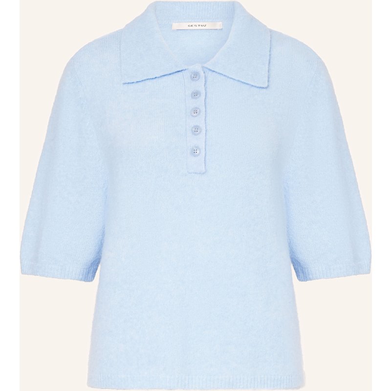 Gestuz Strickshirt Gzalpha blau