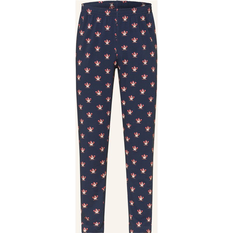 Mey Schlafhose Serie Sporty Chicken blau