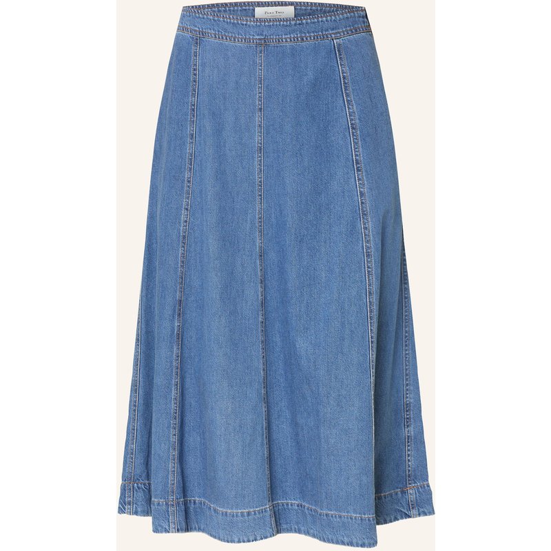 Part Two Jeansrock Petrinapw blau