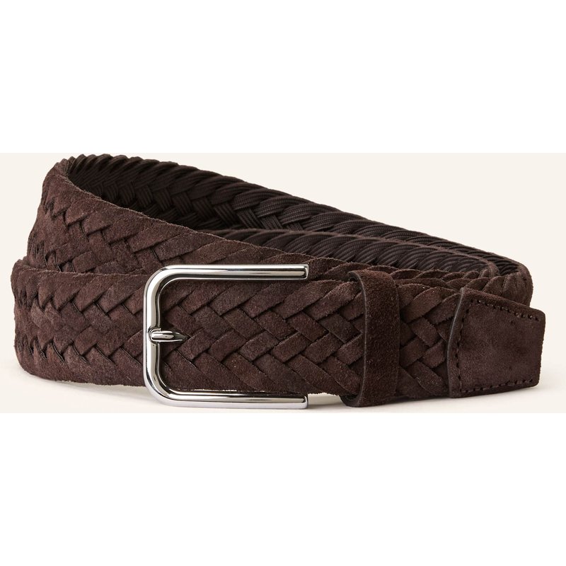 Schuchard & Friese Flechtgürtel Simone Aus Leder braun