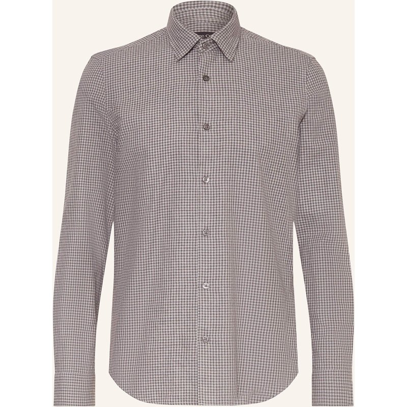 Marc O'polo Flanellhemd Shaped Fit grau