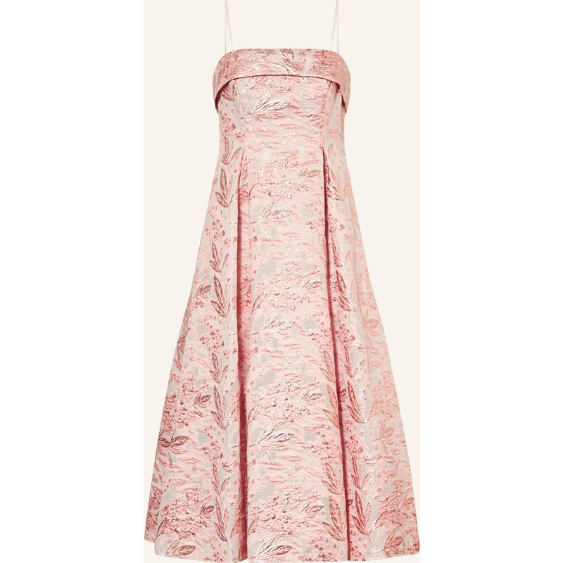 Adrianna Papell Cocktailkleid Aus Brokat Mit Glitzergarn rosegold