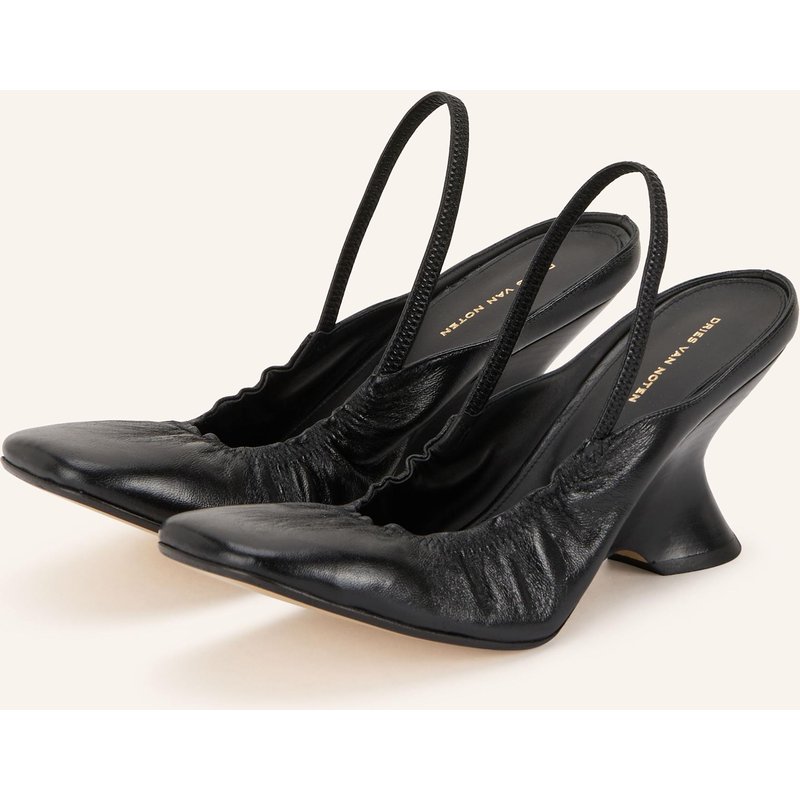 Dries Van Noten Slingpumps schwarz