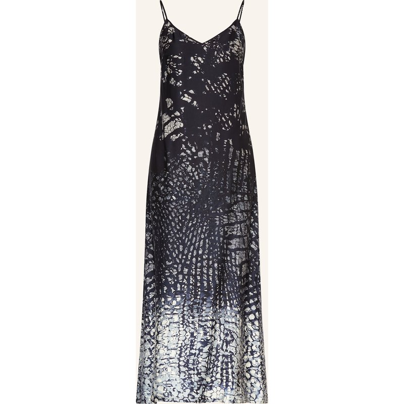 Reiss Satinkleid Lornie blau