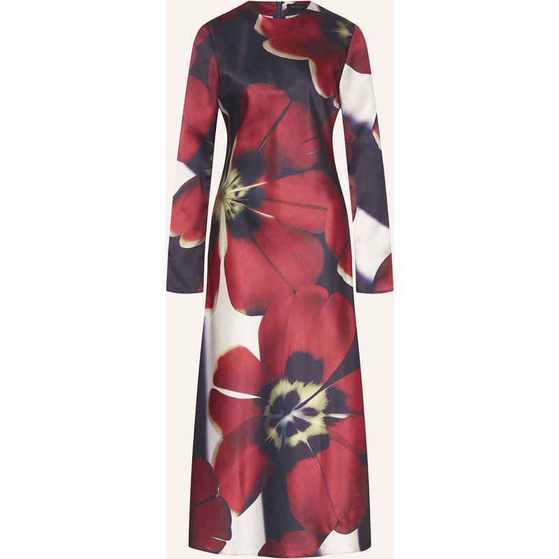 Ted Baker Satinkleid Neerah blau