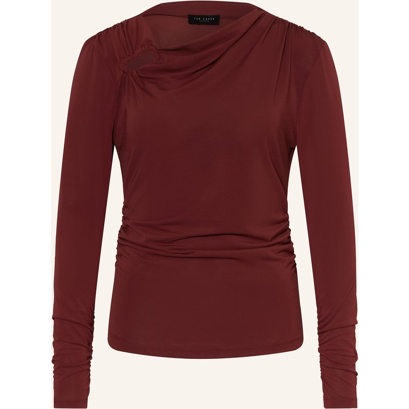 Ted Baker Longsleeve Strala Mit Cut-Out rot