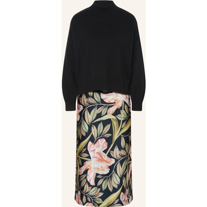Ted Baker Set Bergnia: Pullover Und Satinkleid schwarz