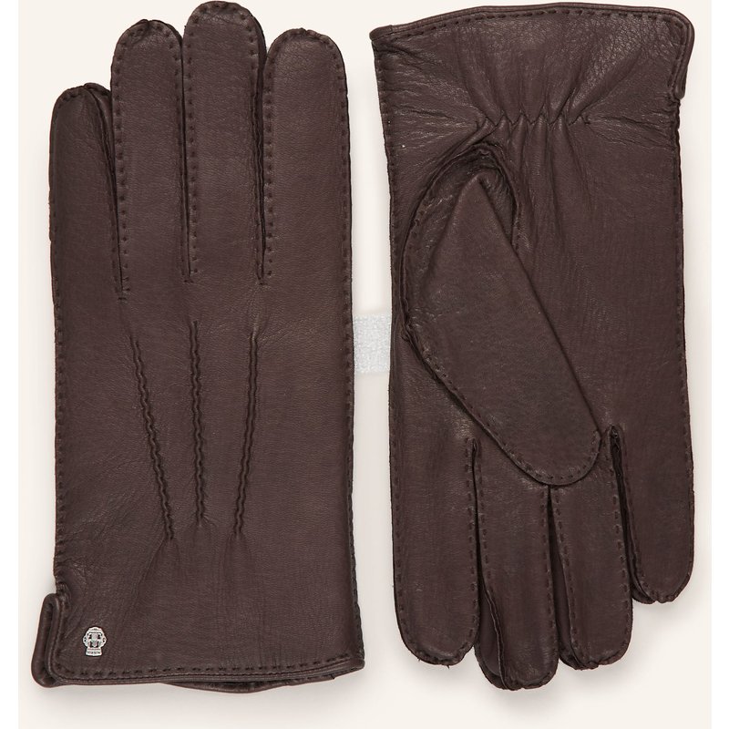 Roeckl Lederhandschuhe Klassiker braun