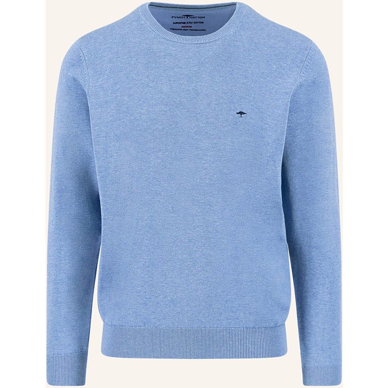Fynch-Hatton Pullover blau