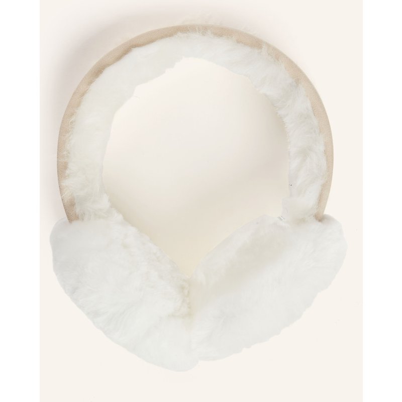 Ugg Ohrenwärmer Mit Echtfell beige