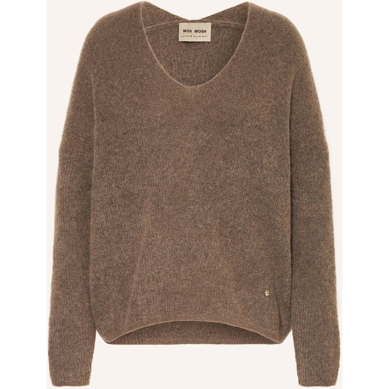 Mos Mosh Pullover Thora Mit Alpaka braun