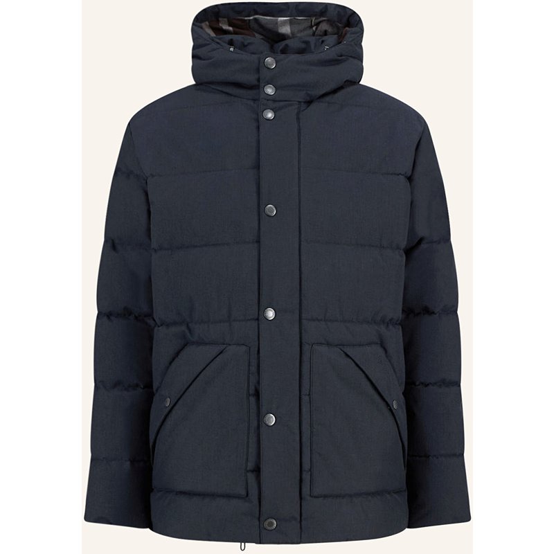 Barbour Steppjacke blau