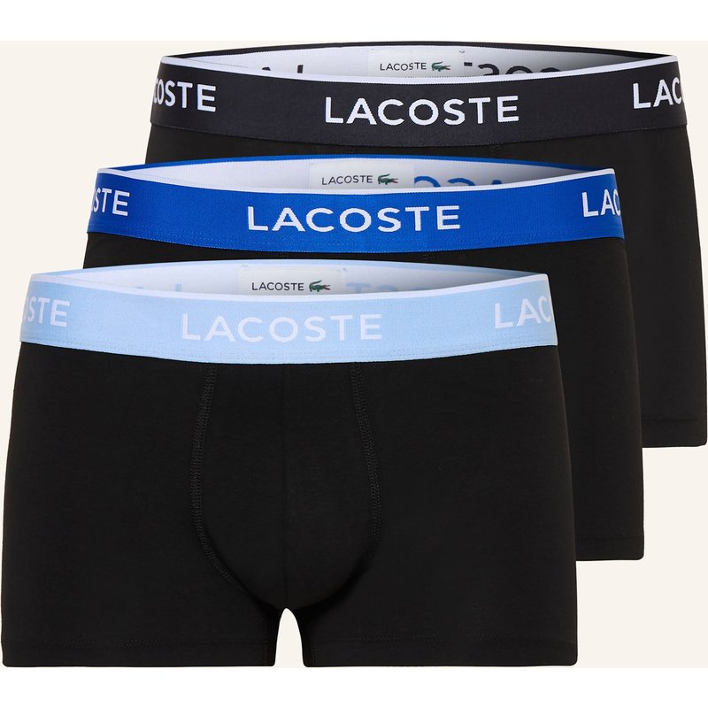 Lacoste 3er-Pack Boxershorts blau