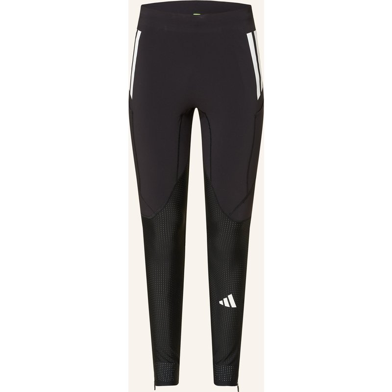 Adidas Lauf-Tights Adizero Running schwarz
