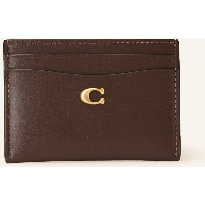 Coach Kartenetui Essential braun