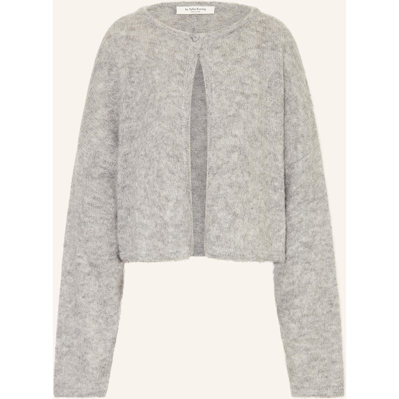 By Aylin Koenig Strickjacke Marlie Aus Alpaka grau