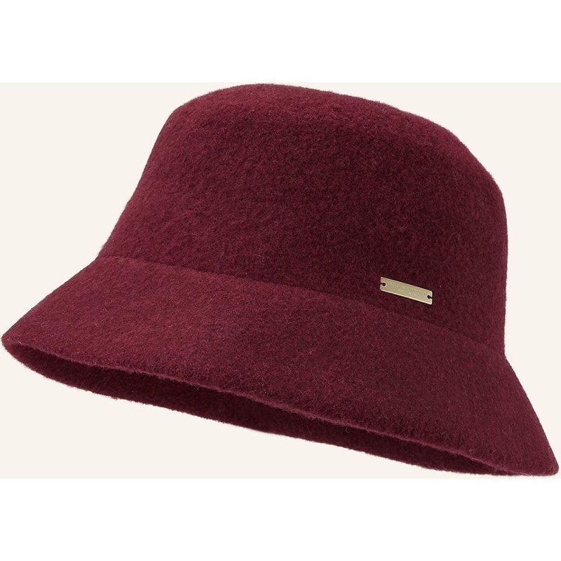 Seeberger Bucket-Hat rot