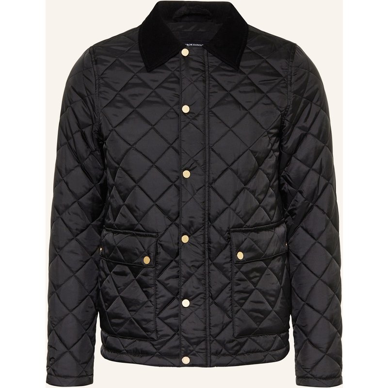 Strokesman's Steppjacke schwarz
