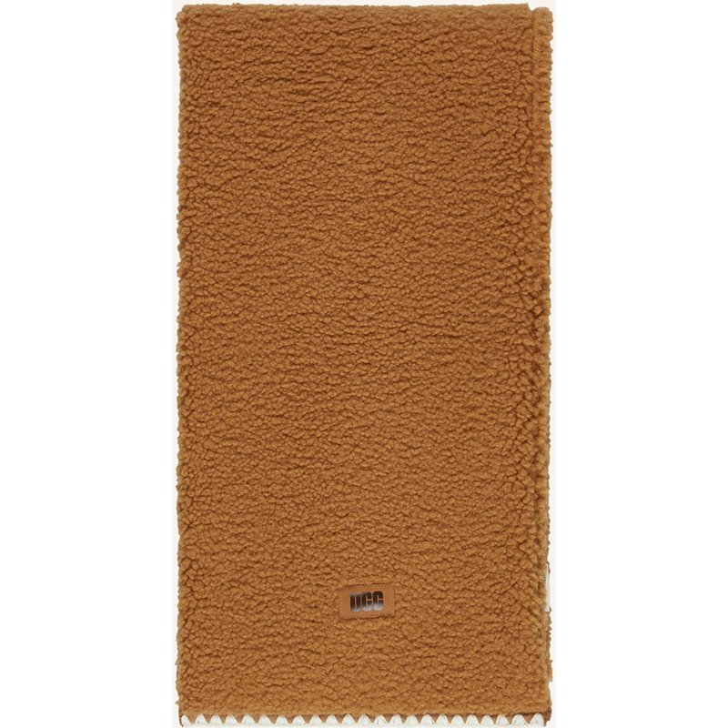 Ugg Teddyfell-Schal braun