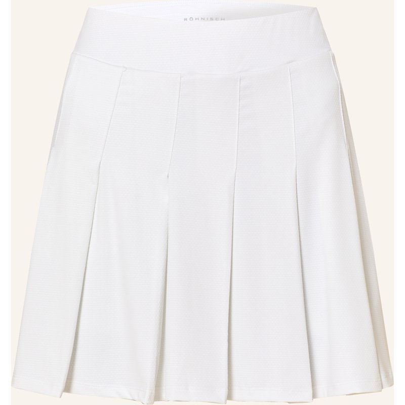 Röhnisch Skort Nicky Mit Plissees weiss