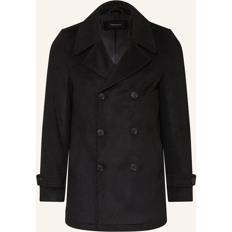 Strokesman's Cabanmantel schwarz