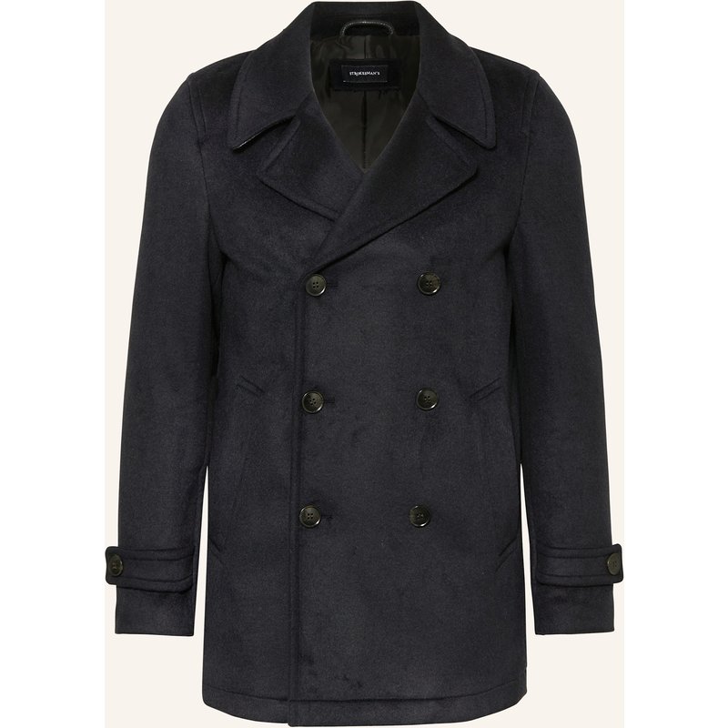 Strokesman's Cabanmantel blau
