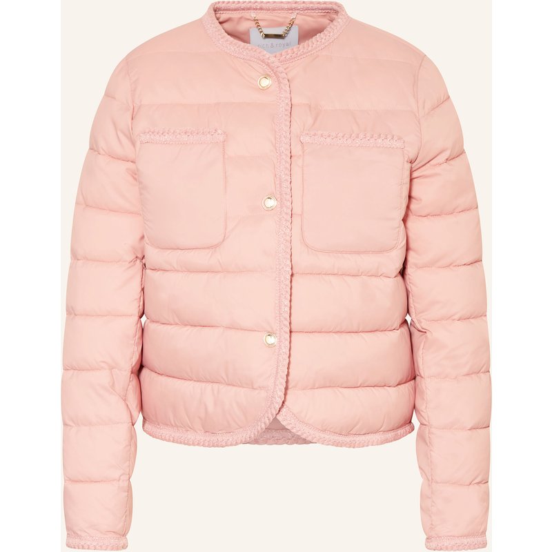 Rich & Royal Steppjacke rosa
