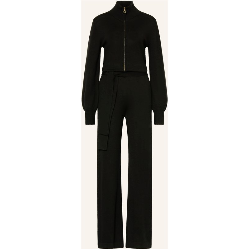 We Norwegians Jumpsuit Aus Merinowolle schwarz