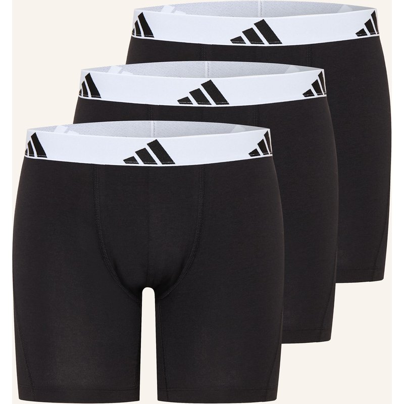 Adidas 3er-Pack Boxershorts Active Flex Cotton schwarz