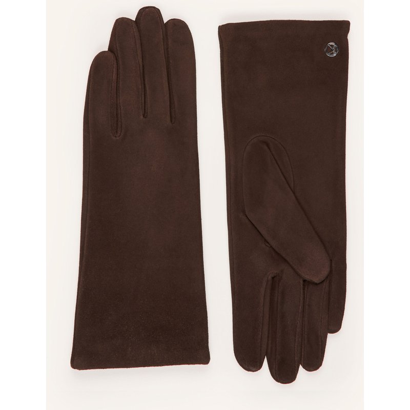 Kessler Lederhandschuhe Ava Mit Cashmere braun