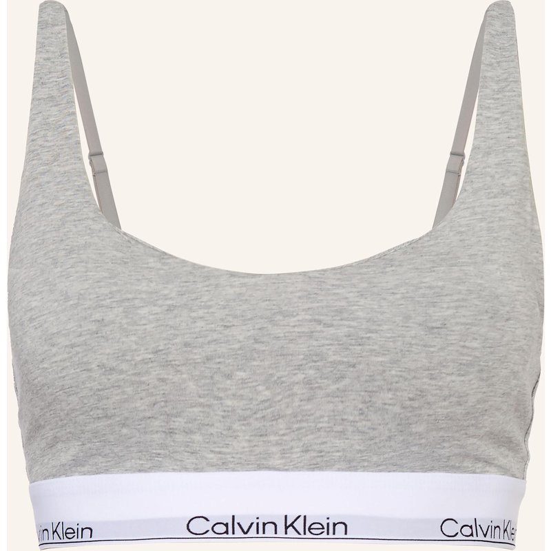 Calvin Klein Bustier Icon Cotton Modal grau