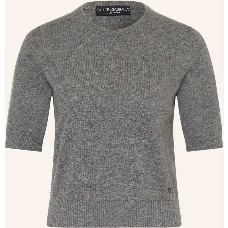 Dolce & Gabbana Strickshirt Aus Cashmere grau