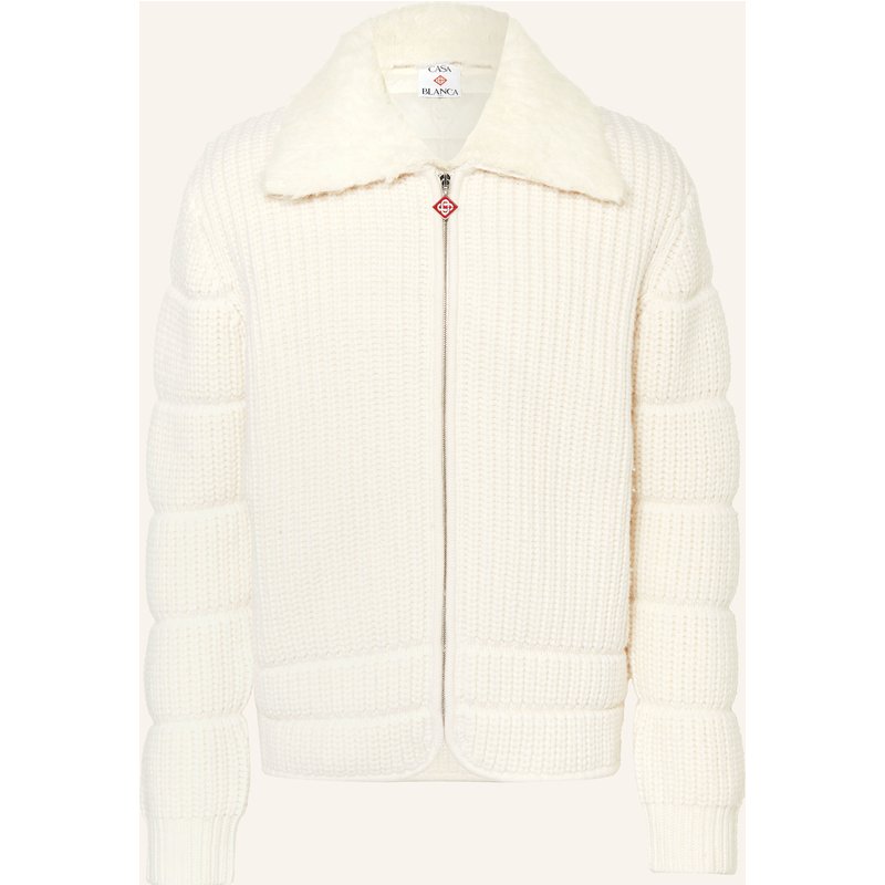 Casablanca Strickjacke weiss