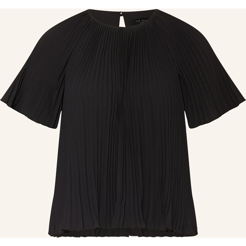 Ted Baker Blusenshirt Agara Mit Plissees schwarz