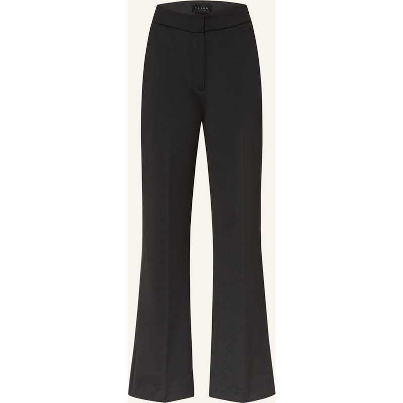 Ted Baker Marlenehose Indriv schwarz