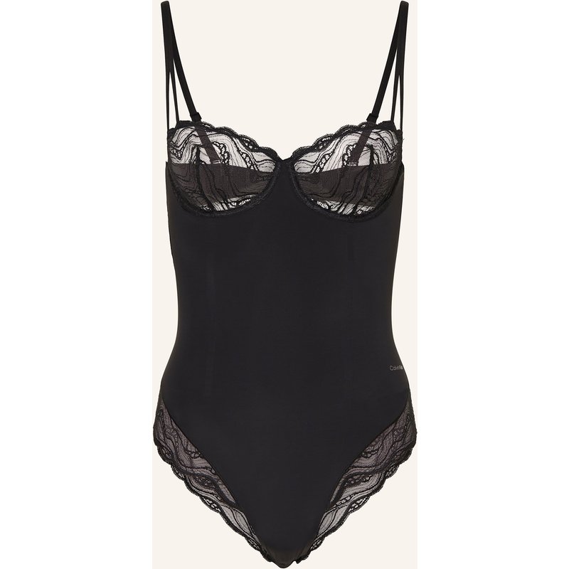 Calvin Klein Bügel-Body Sensual Stretch Lace Mit Shaping-Effekt schwarz
