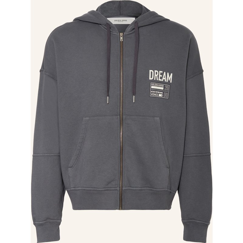 Golden Goose Sweatjacke Journey grau