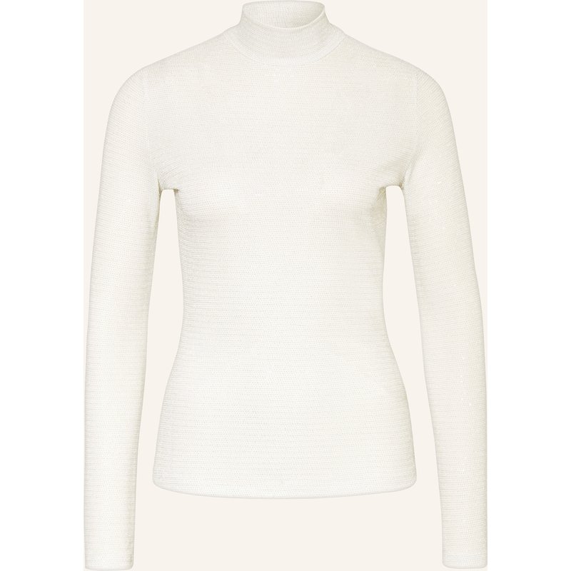 Hugo Longsleeve Drisila Mit Pailletten weiss
