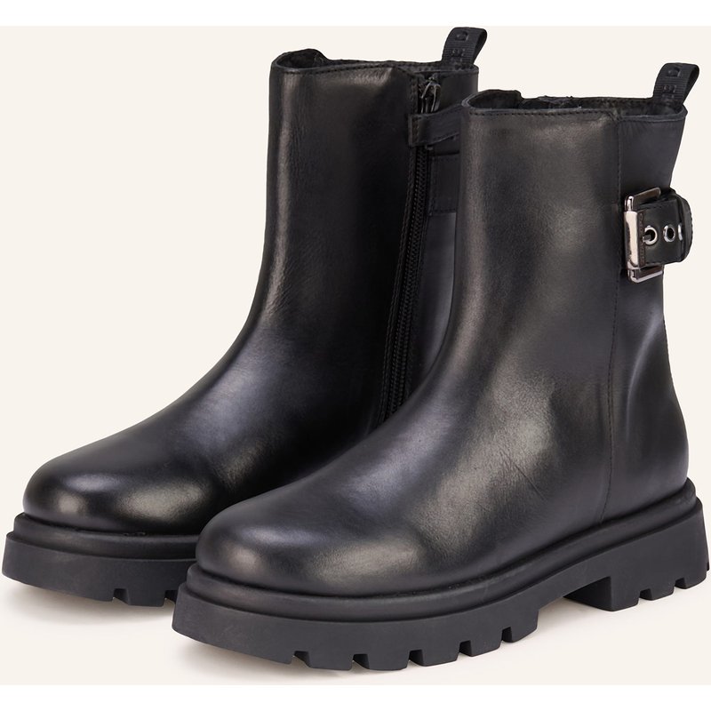 Gioseppo Biker Boots Ubly schwarz